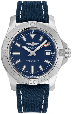 Buy this new Breitling Avenger Automatic 43 a17318101c1x1 mens watch for the discount price of £2,880.00. UK Retailer.